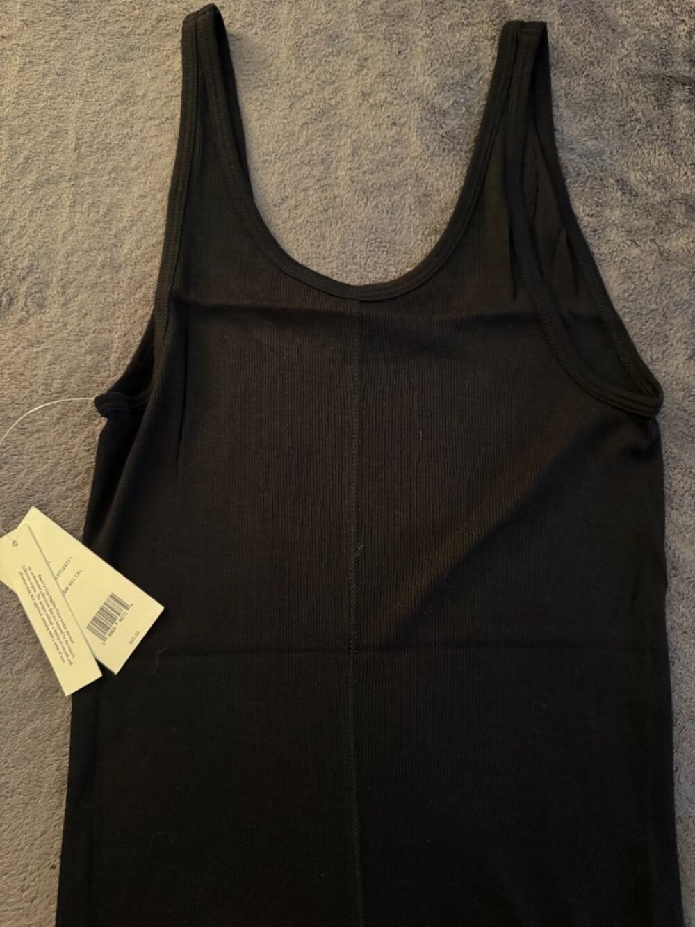 VINCE Tank Top, Dark Blue, Size L - Picture 4 of 4
